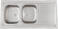 SINKS CLP-A 1200 DUO M 0.6mm Matte - Stainless Steel Sink