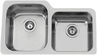 SINKS DUO 755 V 1.0mm Left Polished - Stainless Steel Sink