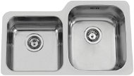 SINKS DUO 755 V 1.0mm Right Polished - Stainless Steel Sink