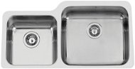 SINKS DUO 865 V 1.0mm Right Polished - Stainless Steel Sink
