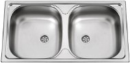 SINKS OKIO 780 DUO M 0,5mm Matt - Stainless Steel Sink