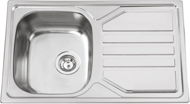 SINKS OKIO 800 V 0,7mm Polished - Stainless Steel Sink