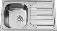 SINKS PIANO 800 V 0,7mm polished - Stainless Steel Sink