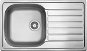 Sinks HYPNOS 860V 0,6 mm, barázdált - Rozsdamentes mosogató