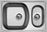 SINKS TWIN 620.1 V 0.6mm Matt - Stainless Steel Sink