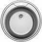 SINKS ROUND 510 M 0.6mm Matt - Stainless Steel Sink