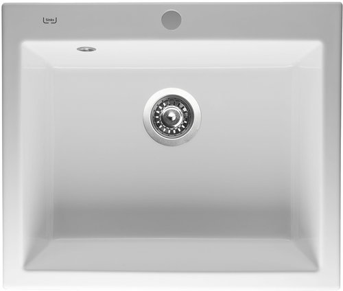 SINKS CERAM 600 White - Ceramic Sink - Main image