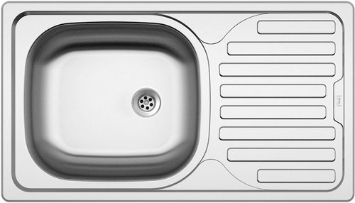 SINKS CLASSIC 760 M 0,6mm Matt - Stainless Steel Sink - Main image