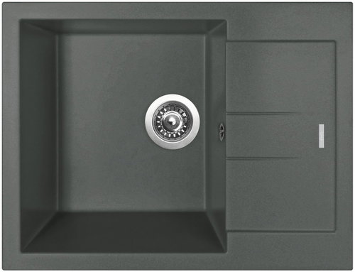 SINKS AMANDA 650 Titanium - Granite Sink - Main image