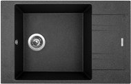 Sinks Vario 780, Granblack čierny - Granitový drez