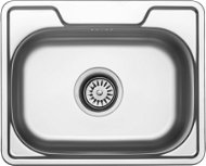Sinks Bar 460 V, 0,6 mm, matný - Nerezový dřez
