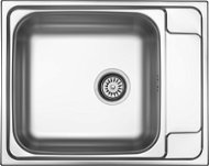 Sinks Grand 630 V, 0,7 mm, matný - Nerezový drez