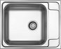 Sinks Grand 630 V, 0,7 mm, matný - Nerezový drez