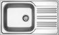 Sinks Star 860 XXL V, 0,7 mm, matný - Nerezový dřez