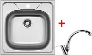 SINKS CLASSIC 480 6V + SINKS EVERA - Kitchen Sink and Tap Set