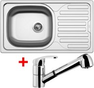 SINKS CLASSIC 760 6V + SINKS LEGEND S - Kitchen Sink and Tap Set