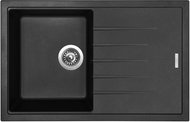 SINKS BEST 780 Pureblack+MIX 350P - Kitchen Sink and Tap Set