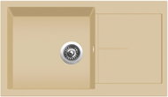 SINKS INFINITY 860 Sahara+ENIGMA S GR - Kitchen Sink and Tap Set