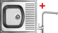 Sinks Short 580 + Elka - Kitchen Sink and Tap Set