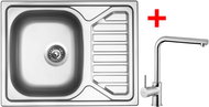 Sinks Okio 650 + Elka - Kitchen Sink and Tap Set