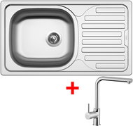 Sinks Classic 760 + Elka - Kitchen Sink and Tap Set