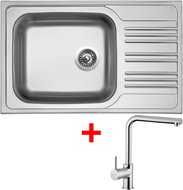 Sinks Star 780 XXL + Elka - Kitchen Sink and Tap Set