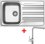 Sinks Star 860 + Elka - Kitchen Sink and Tap Set