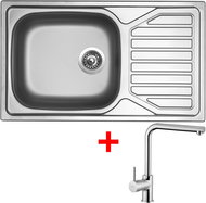 Sinks Okio 860 XXL + Elka - Kitchen Sink and Tap Set