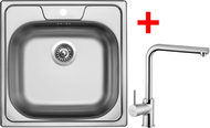 Sinks Classic 480 + Elka - Kitchen Sink and Tap Set