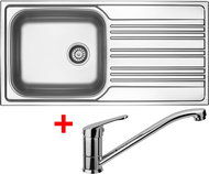 Sinks Star 1000 XXL + Pronto - Kitchen Sink and Tap Set