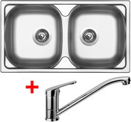 Sinks Okio 780 Duo + Pronto - Kitchen Sink and Tap Set