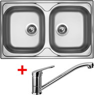 Sinks Classic 800 Duo + Pronto - Kitchen Sink and Tap Set