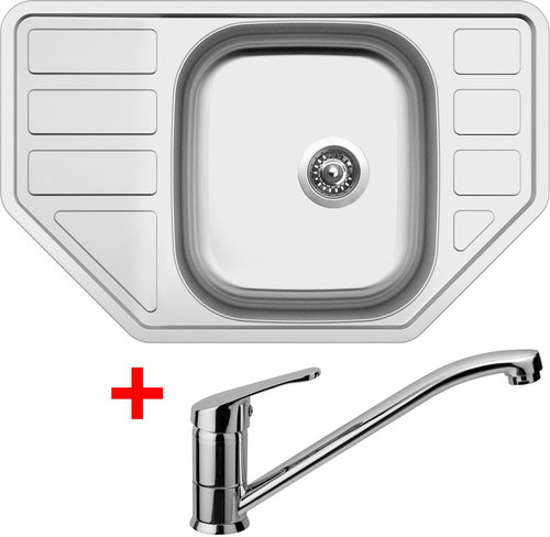 Sinks Corno 770 + Pronto - Kitchen Sink and Tap Set - Main image