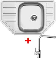 Sinks Corno 770 + Elka - Kitchen Sink and Tap Set