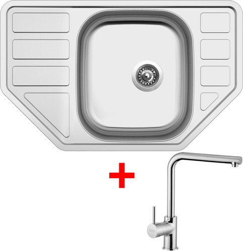 Sinks Corno 770 + Elka - Kitchen Sink and Tap Set - Main image