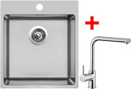 Sinks Blocker 450 + Elka - Kitchen Sink and Tap Set