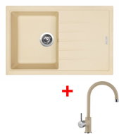 Sinks Best 780 Sahara + Vitalia GR - Kitchen Sink and Tap Set