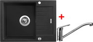 Sinks Rapid 580 XC Granblack + Pronto - Kitchen Sink and Tap Set