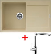 Sinks Ultima 790 Sahara + Elka - Kitchen Sink and Tap Set