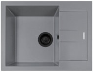 Amanda 650 BL Nanogrey Sinks - Granite Sink