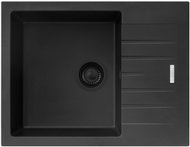 Perfecto 650 BL Pureblack Sinks - Granite Sink