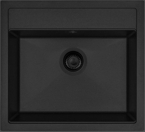 Sinks Solo 560 BL Pureblack - Granite Sink - Main image