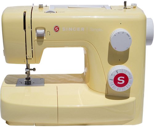Singer Simple 3223 Sewing Machine, Yellow - Hobiumyarns