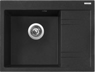 Sinks RIM 650 L Granblack left - Granite Sink