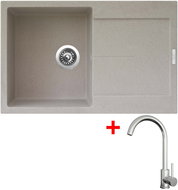 Sinks Ultima 790 Avena + Arco all stainless steel - Kitchen Sink and Tap Set