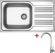 Sinks Star 860 XXL + Arco celonerezový - Set dřezu a baterie