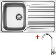 Sinks Star 860 + Arco all stainless steel - Kitchen Sink and Tap Set