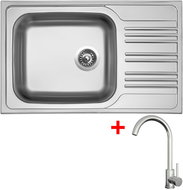 Sinks Star 780 XXL + Arco celonerezový - Set dřezu a baterie