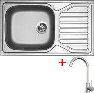 Sinks Okio 860 XXL + Arco celonerezový - Set dřezu a baterie