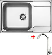 Sinks Grand 790 + Arco celonerezový - Set dřezu a baterie